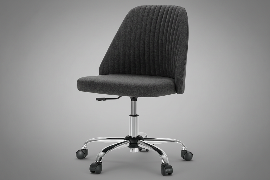 Chair angled grey