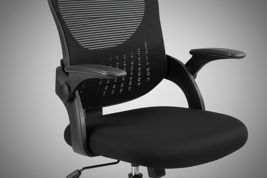 Chair armrest grey