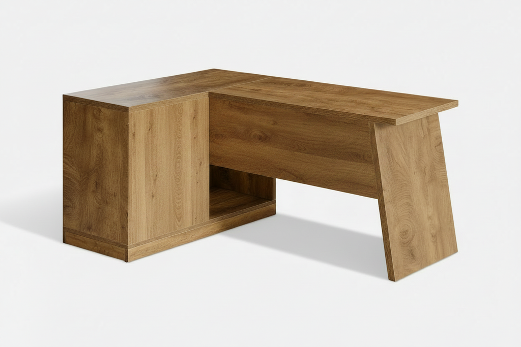 Desk - Back Corner View