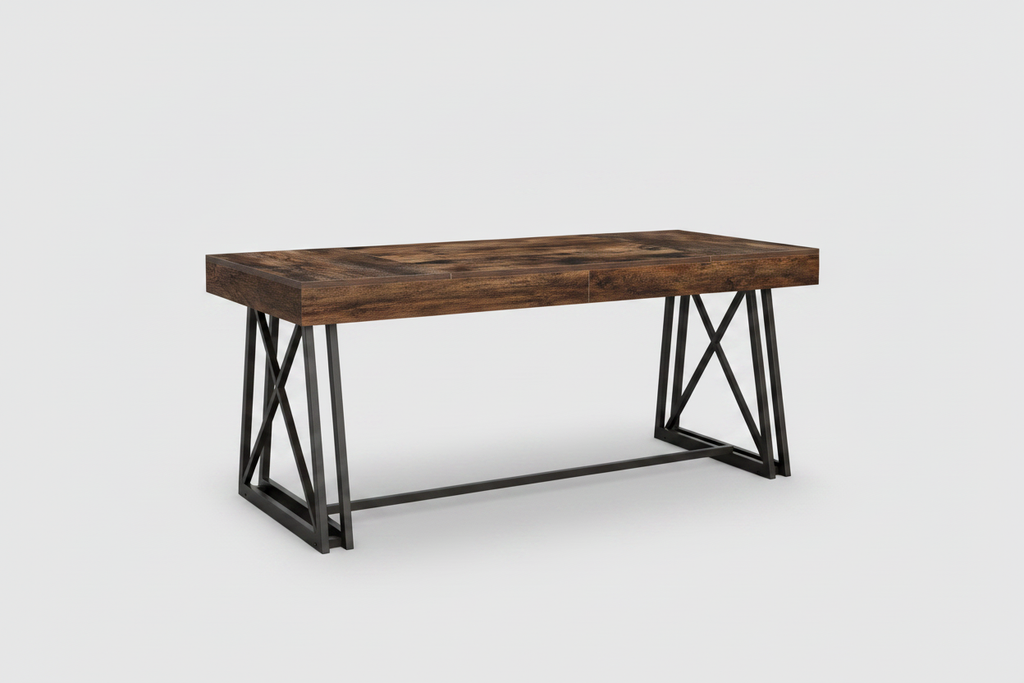 Desk rear angle