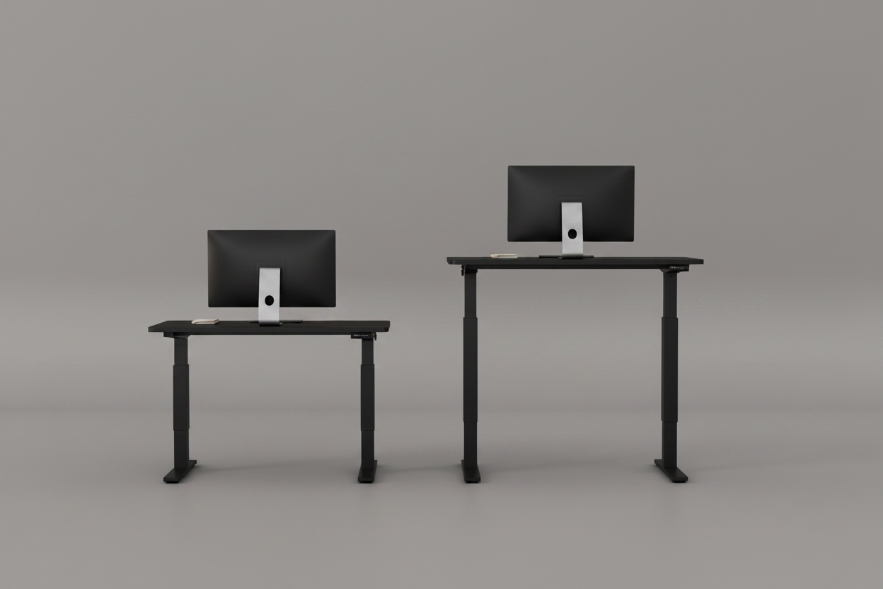 Two desks grey